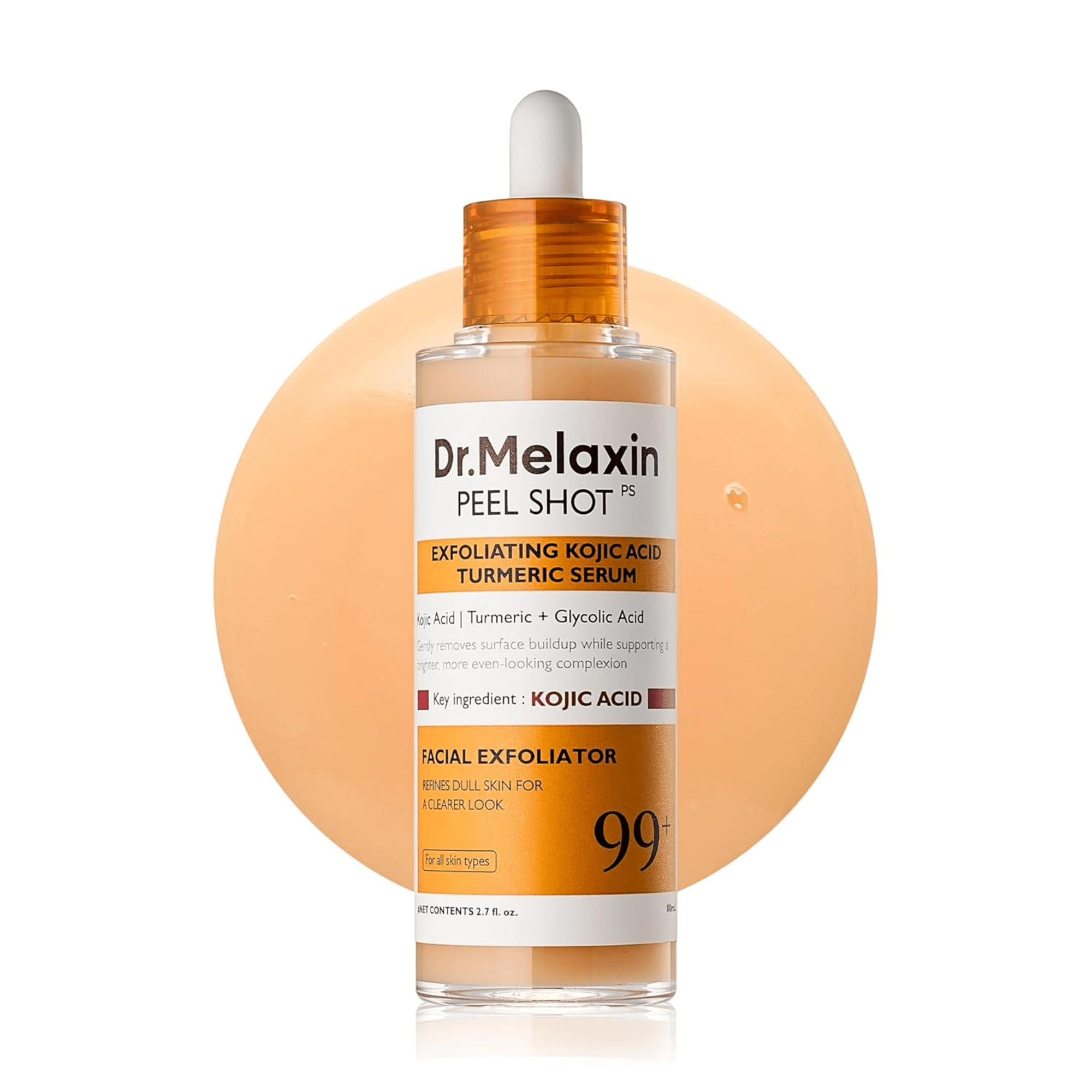 Dr. Melaxin Kojic Acid Turmeric Exfoliating Serum (80ml)