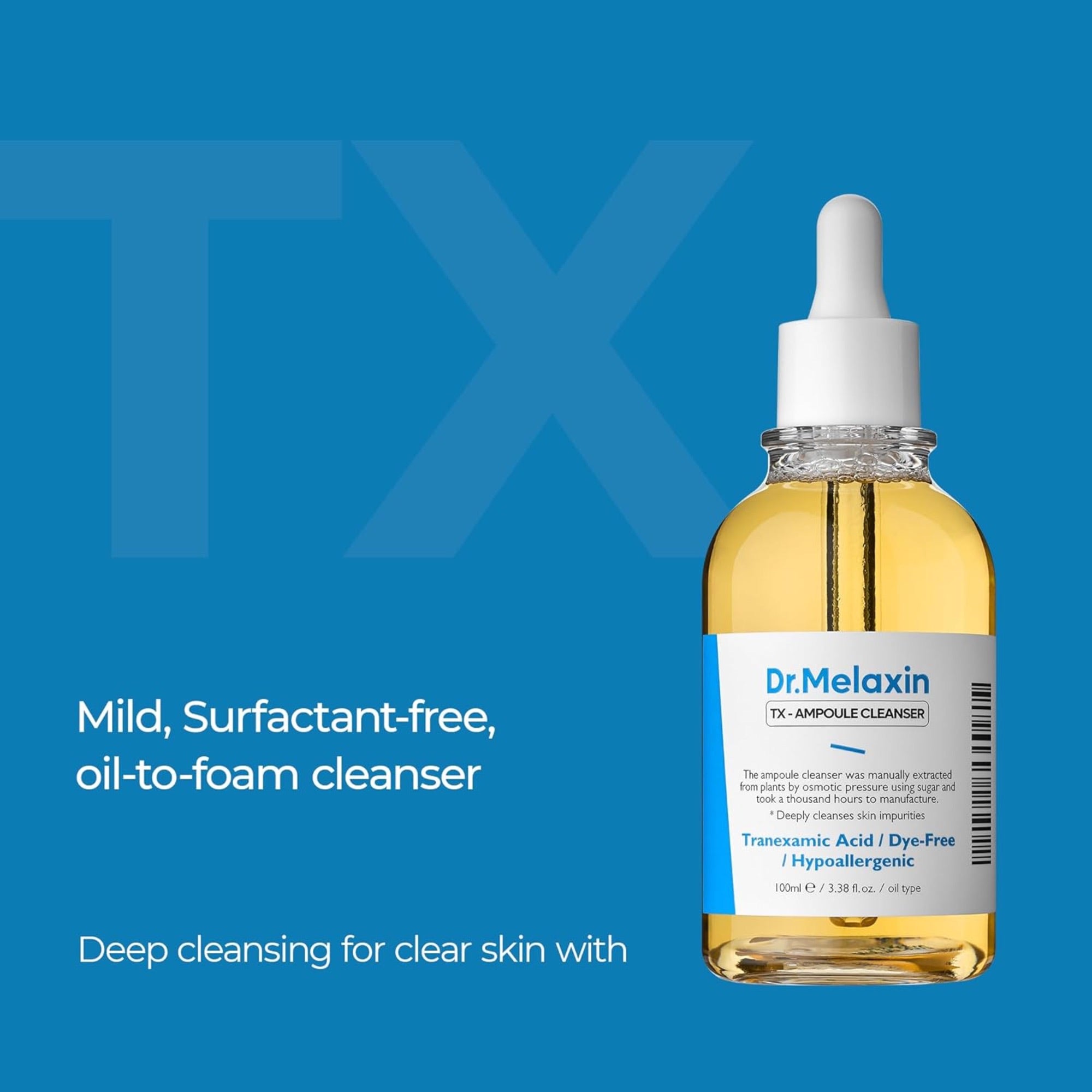 Dr. Melaxin TX Brightening Ampoule Cleanser (100ml)