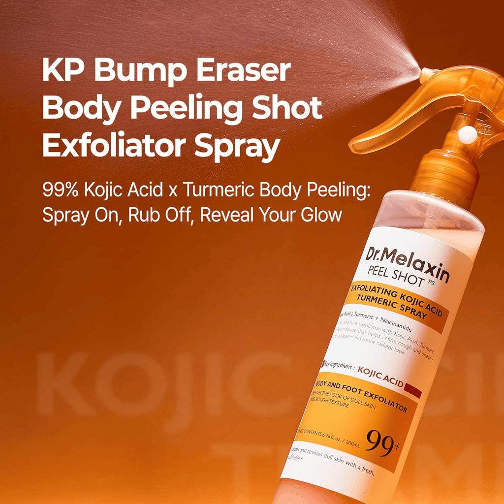 Dr. Melaxin Peel Shot Kojic Acid Turmeric Body & Foot Spray (200ml)