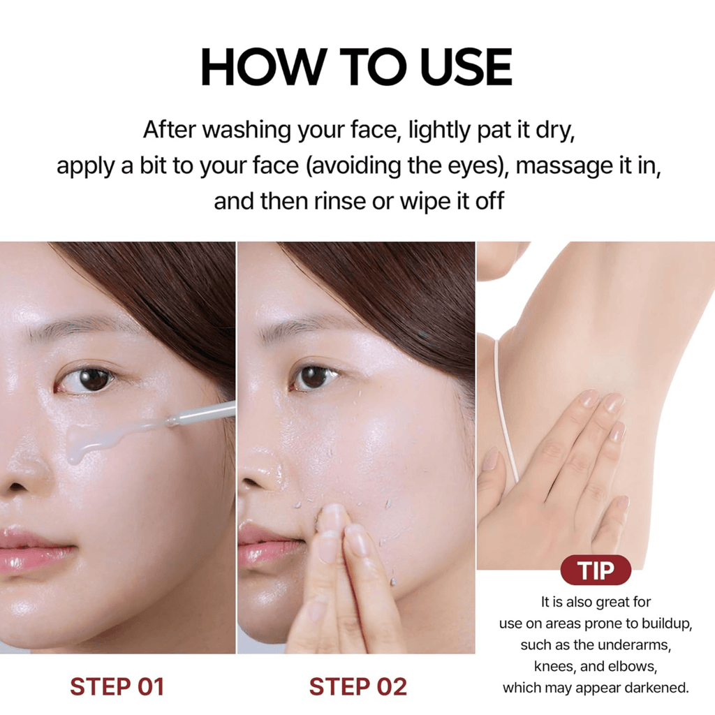 Dr. Melaxin Peel Shot Exfoliating Black Rice Ampoule (80ml)